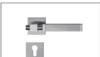 Mortise door hardware