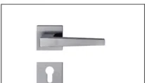 Mortise door hardware