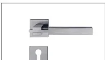 Mortise door hardware